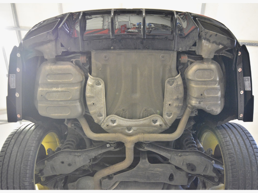 Rear Side Splitters V.8 Skoda Octavia RS Liftback / Estate Mk4