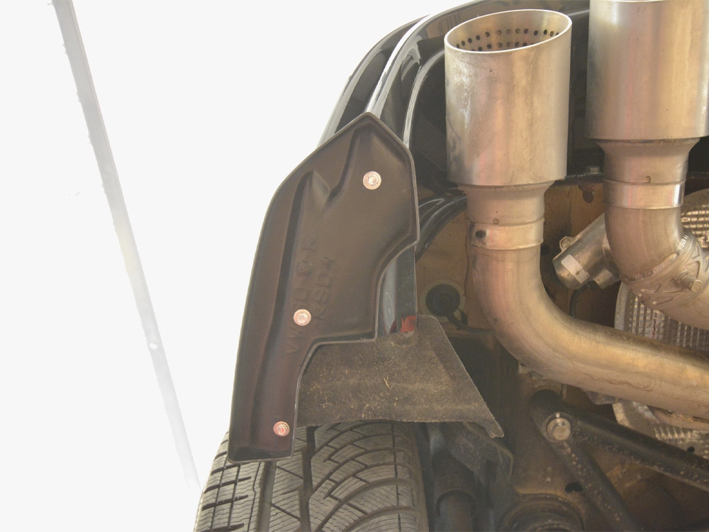 Rear Side Splitters V.6 Volkswagen Golf R Mk8 Facelift