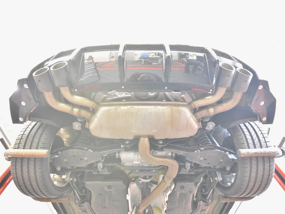 Rear Side Splitters V.4 Audi S3 Sportback Facelift