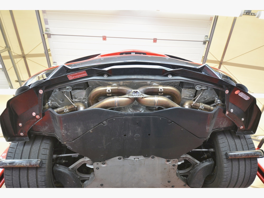 Rear Splitter Chevrolet Corvette C8