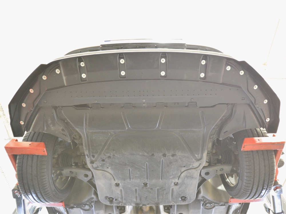 Front Splitter Skoda Octavia Sportline Liftback / Estate Mk4 Facelift