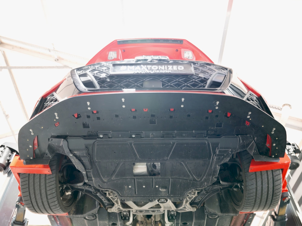 Street PRO Front Splitter + Flaps Audi RS3 Sedan 8Y Facelift