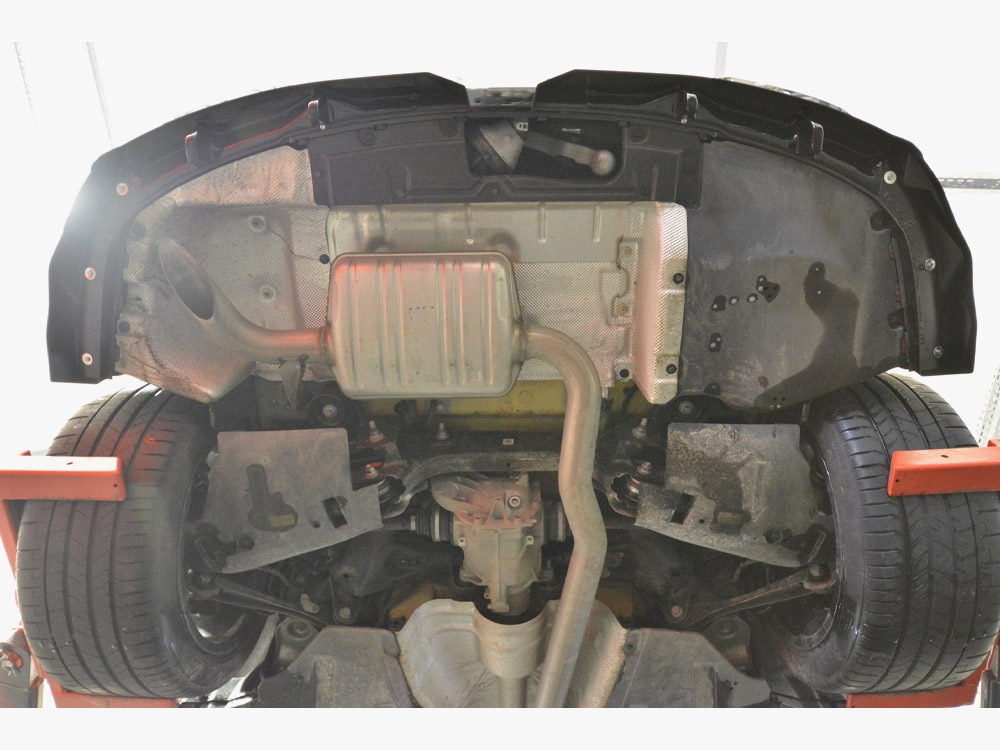 Rear Splitter (Vertical Bars) BMW X3 M-Pack G45