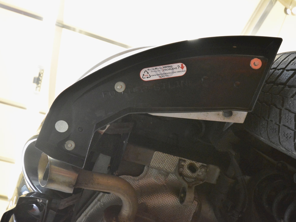 Rear Side Splitters Ford Kuga ST-Line Mk2 Facelift