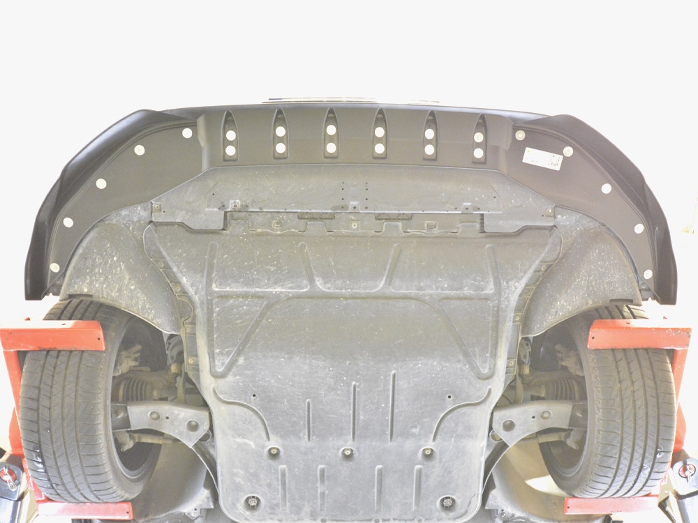 Front Splitter V.1 compatible with Volkswagen Golf Mk8 Facelift