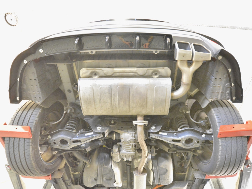 Rear Splitter (Vertical Bars) Hyundai Tucson Mk4 Facelift