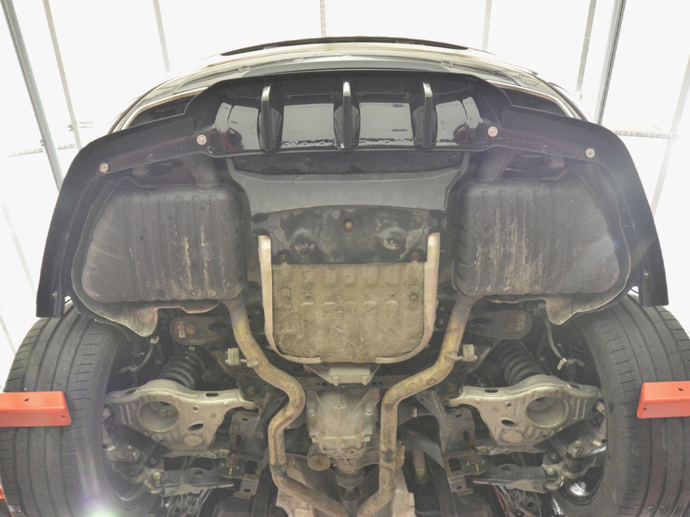 Rear Splitter (Vertical Bars) V.3 Land Rover Range Rover Velar R-Dynamic Mk1