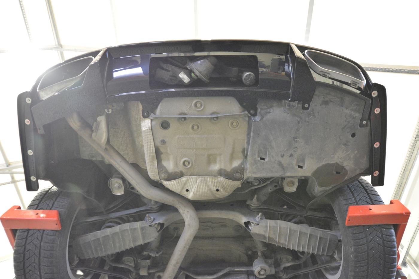 Rear Valance V.2 Audi A4 S-Line Sedan / Avant B9