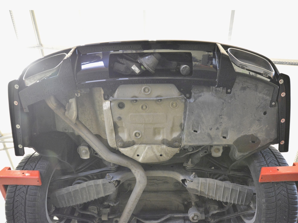 Rear Side Splitters Audi A4 / A4 S-Line / S4 Sedan / Avant B9