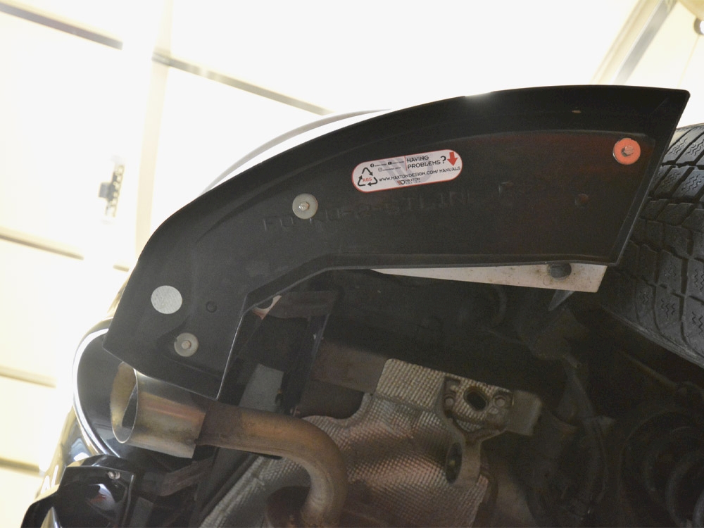 Rear Side Splitters BMW 3 M-Pack Sedan / Touring F30 / F30 Facelift / F31 / F31 / F31 Facelift