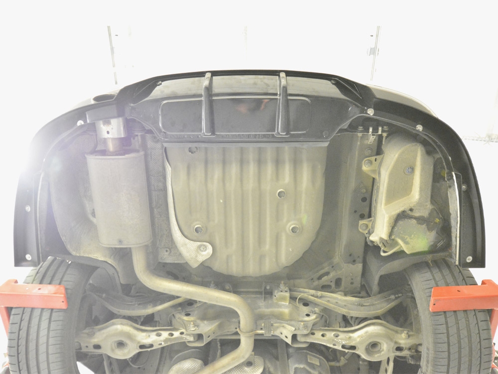 Rear Splitter (Vertical Bars) Opel Insignia OPC-Line Mk2