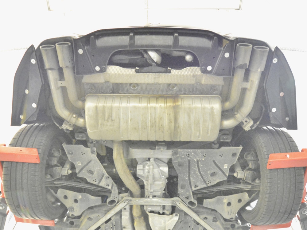 Rear Side Splitters BMW X1 M35i U11