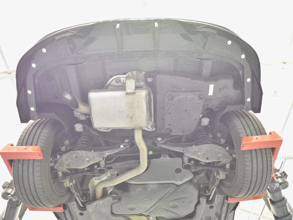 Rear Splitter (Vertical Bars) Skoda Kodiaq Sportline Mk2