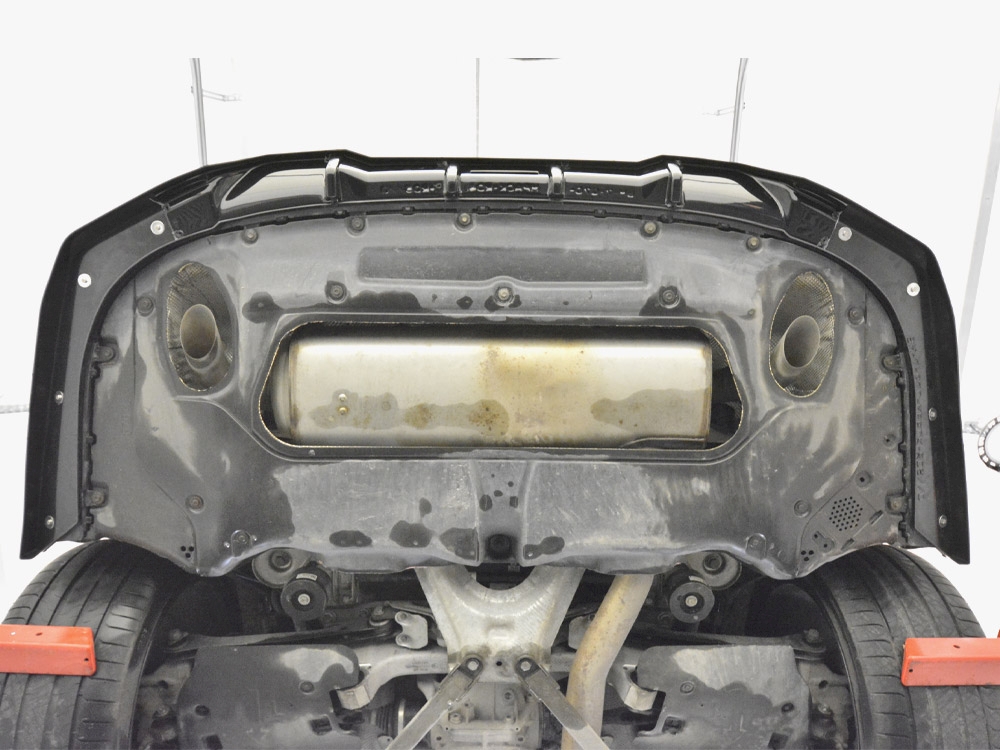 Rear Splitter (Vertical Bars) V.2 BMW 7 M-Pack G70