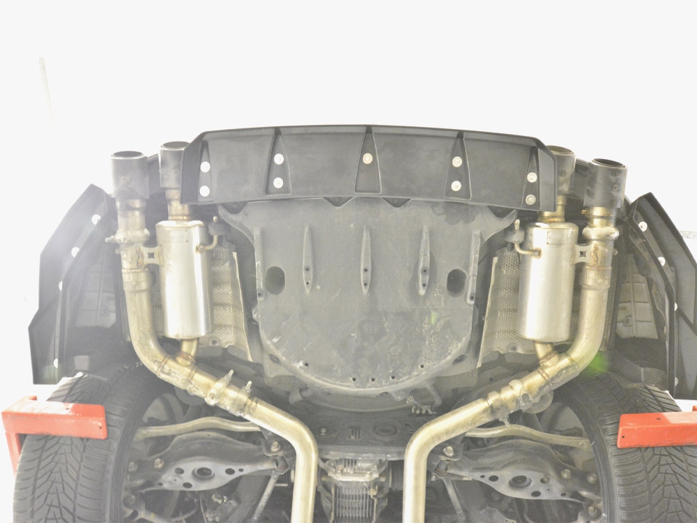 Rear Side Splitters Lexus IS 500 Mk3 Facelift 2 (XE30)