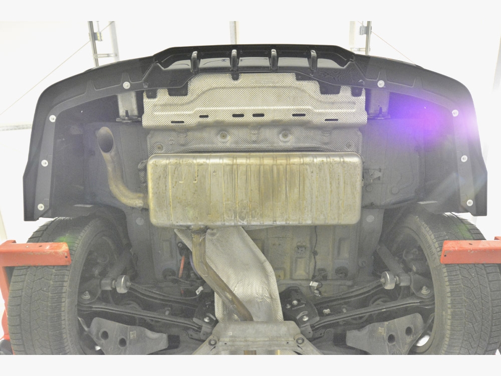 Rear Splitter (Vertical Bars) BMW 2 M-Pack Gran Coupe F74