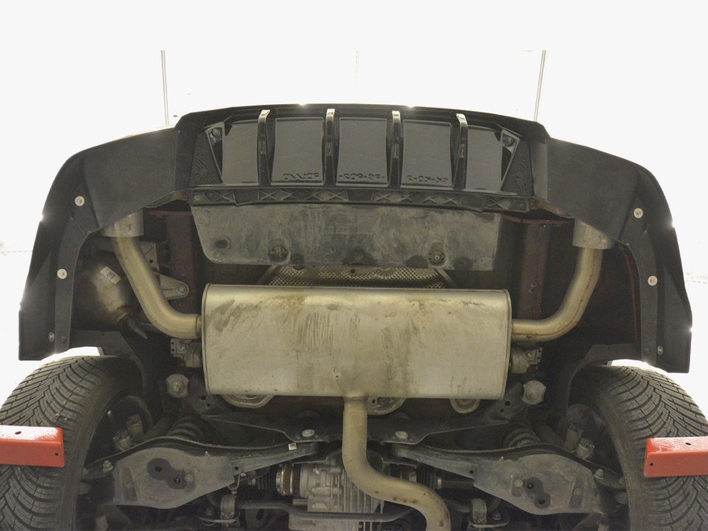 Rear Splitter (Vertical Bars) Skoda Kodiaq RS Mk2