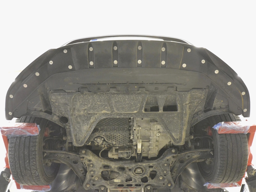 Front Splitter V.1 Volkswagen Jetta GLI Mk7 Facelift 2