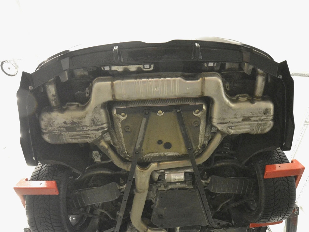 Rear Splitter (Vertical Bars) V.3 Audi A6 S-Line C9