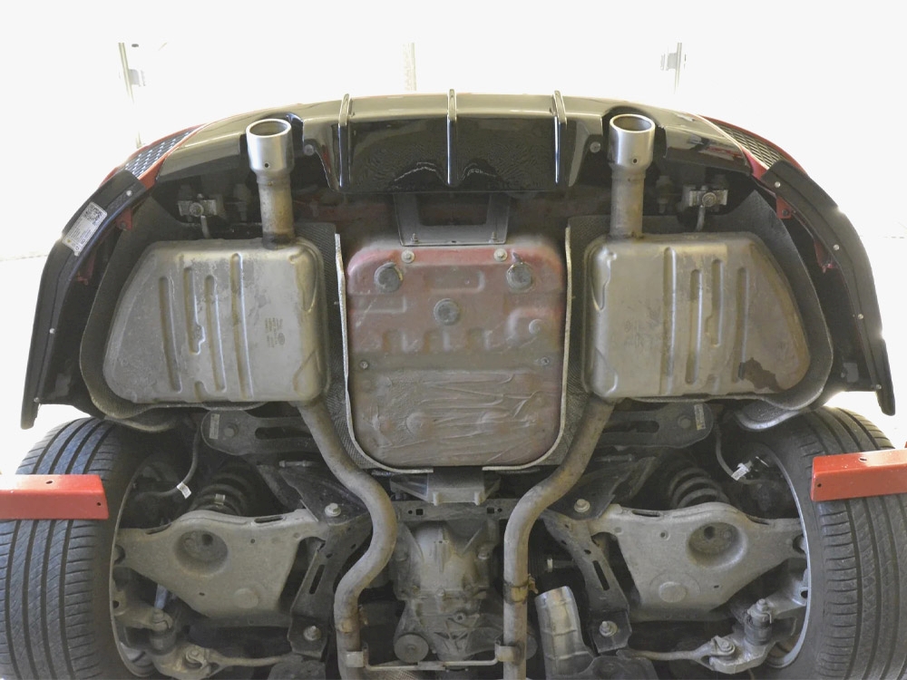 Rear Side Splitters Jaguar XE R-Dynamic X760 Facelift