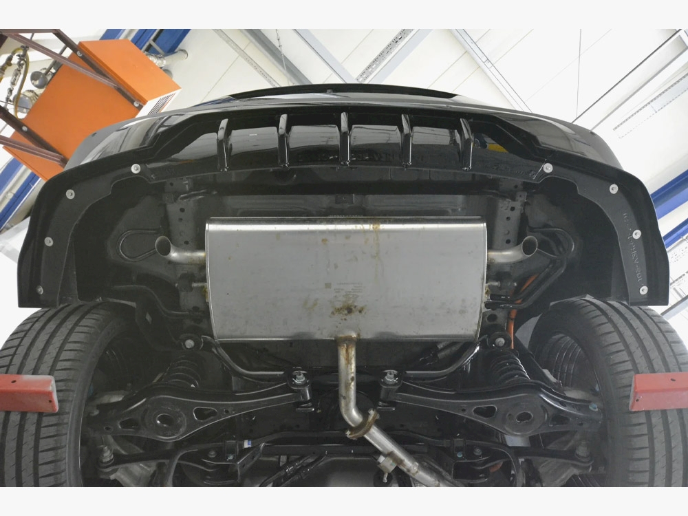 Rear Splitter (With Vertical Bars) compatible with Porsche 911 GT3 991.1