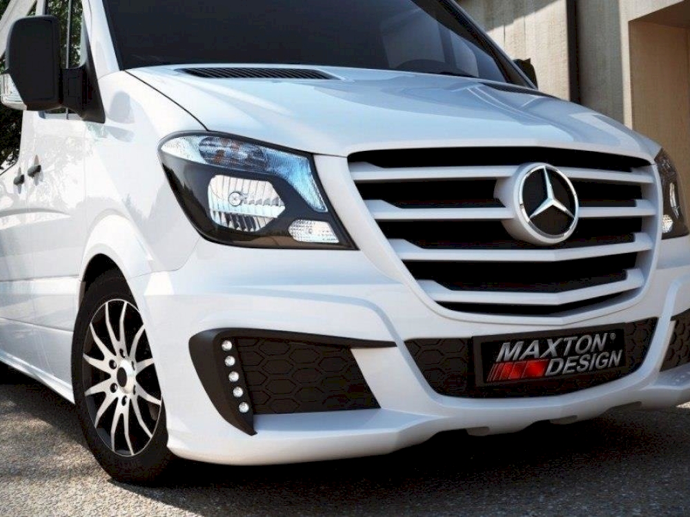 Front Bumper Mercedes Sprinter 2013-18 (+ Separate Grill) - 2 