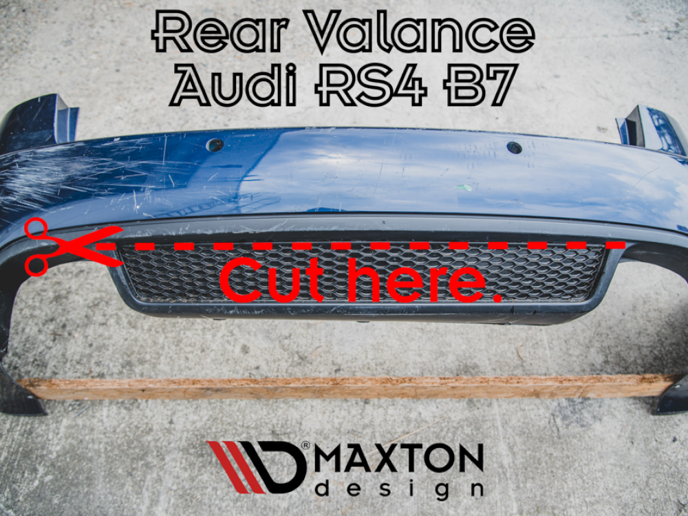 Rear Valance Audi RS4 B7 - 8 