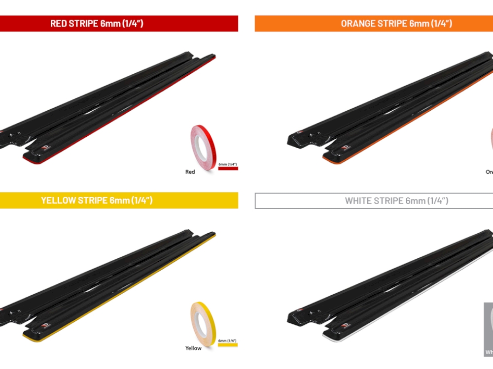 Side Skirts Diffusers Skoda Scala (2019-UP) - 6 