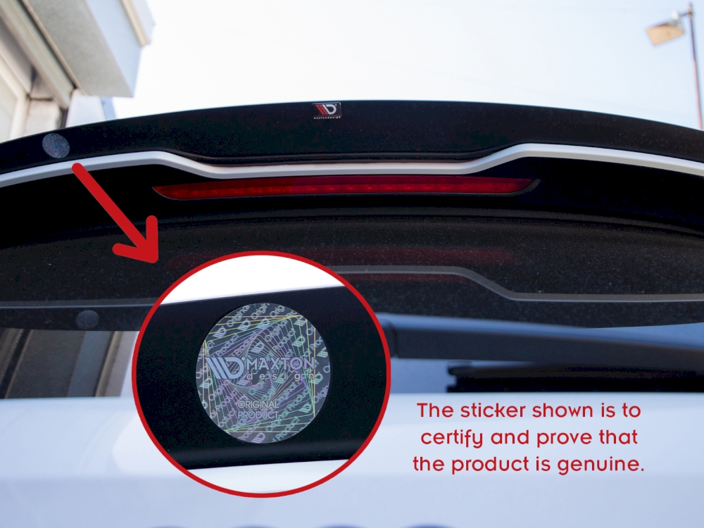 Spoiler CAP Skoda Rapid Spaceback - Carbon Look - 5 