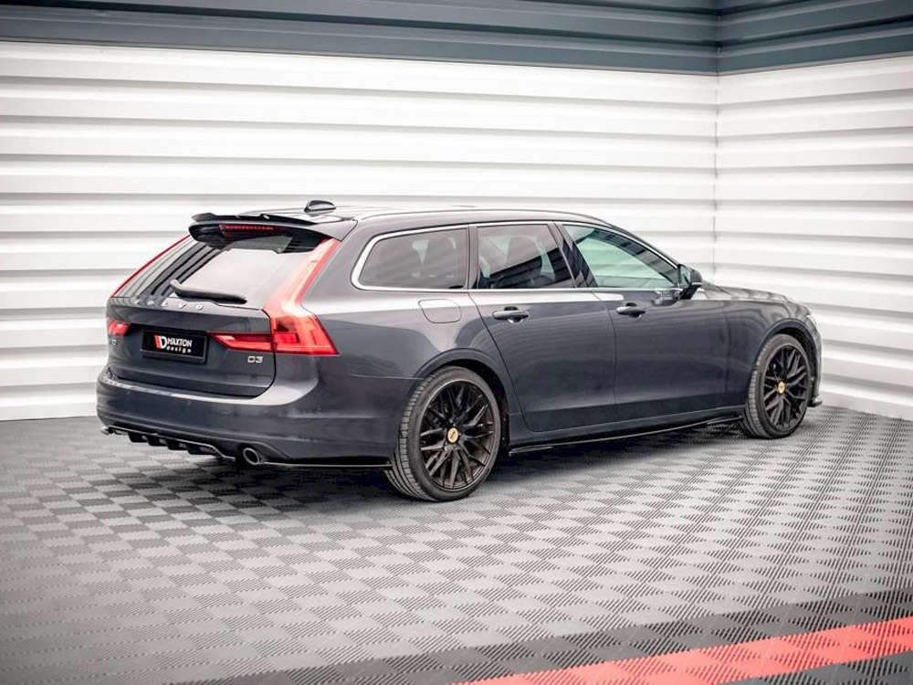 Rear Splitter V.1 (Vertical Bars) Volvo V90 Mk2 - 3 