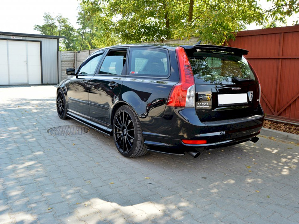 Side Skirts Diffusers Volvo V50F R-design  - 2 