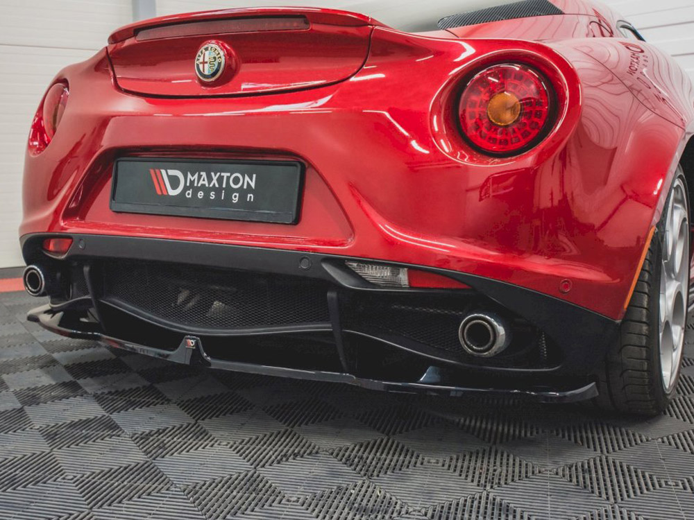 Central Rear Splitter Alfa Romeo 4C - 3 