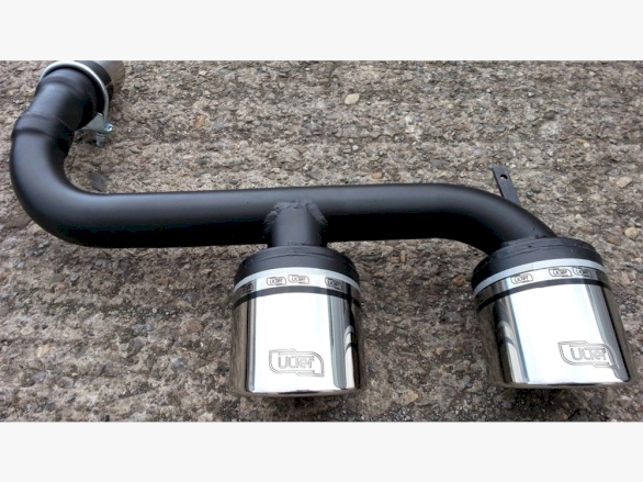 Exhaust TIPS VW Polo Mk5 (6R) Fits With Double Middle Exhaust Rear Valance