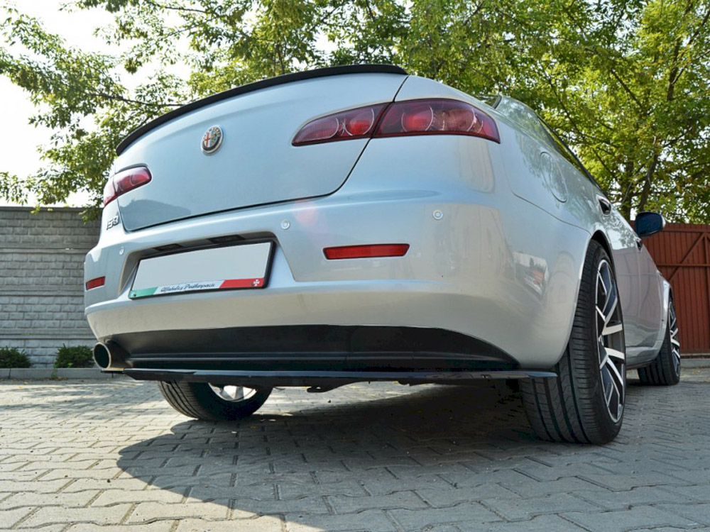 Central Rear Splitter Alfa Romeo 159 (Without Vertical Bars) - 2 