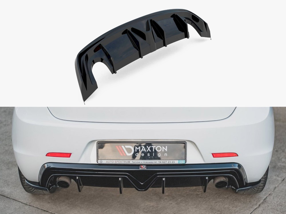 Rear Valance Alfa Romeo Giulietta Facelift (Exhaust On Both Sides Version) - 1 