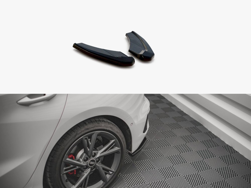 Rear Side Splitters V.1 Audi S3 Sportback 8Y - 1 