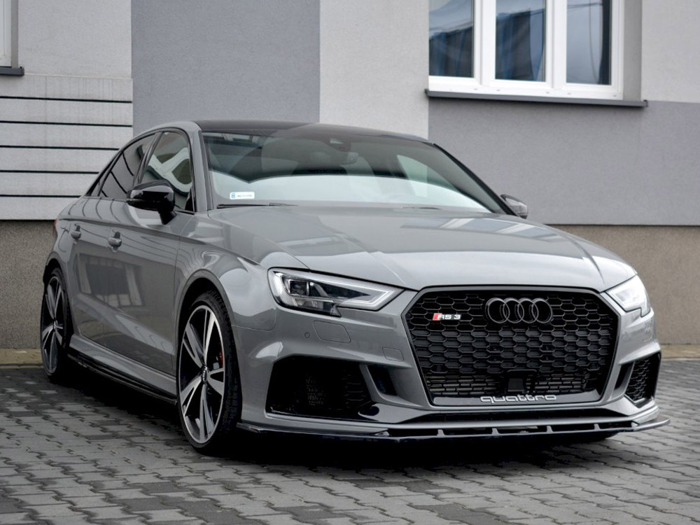 Front Splitter V.1 Audi RS3 8V Facelift Sedan (2017-20) - 2 