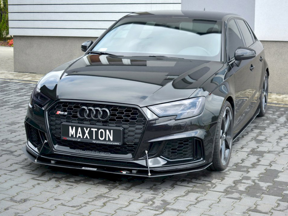 Front Racing Splitter V.1 Audi RS3 8V Facelift Sportback (2017-20) - 2 