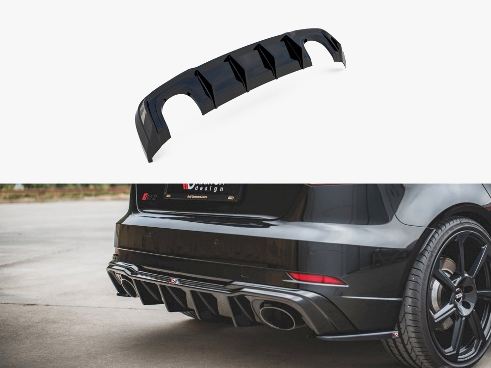 Rear Valance V.2 Audi RS3 8V Sportback Facelift - 1 