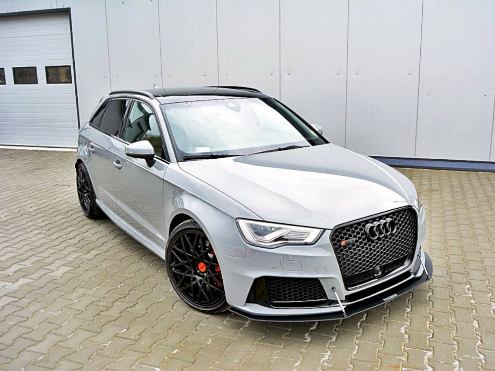 Front Racing Splitter Audi RS3 8VA Sportback Pre-facelift (2015-2016) - 2 
