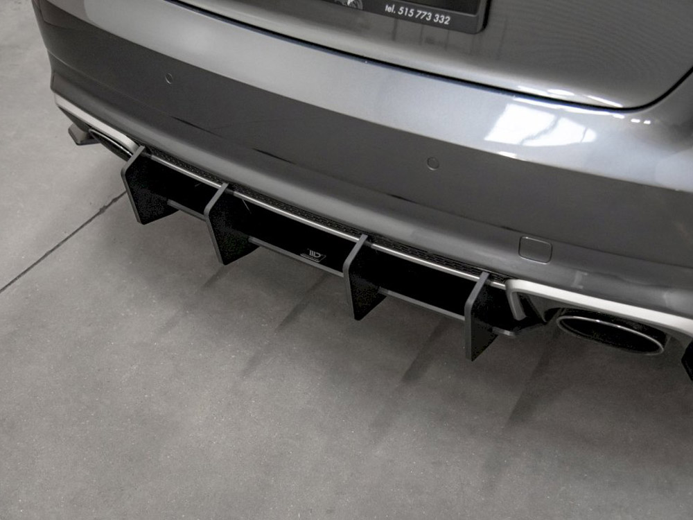 Street PRO Rear Diffuser V.2 Audi RS3 8V Sportback - Red - 2 