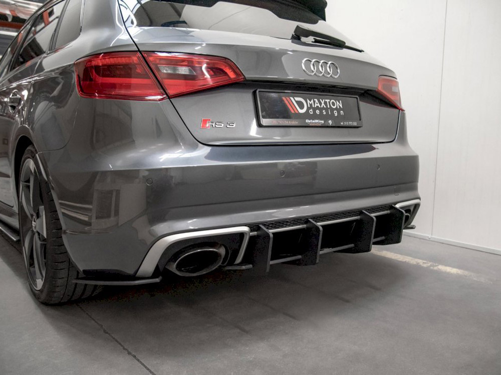 Street PRO Rear Diffuser V.2 Audi RS3 8V Sportback - Red - 3 