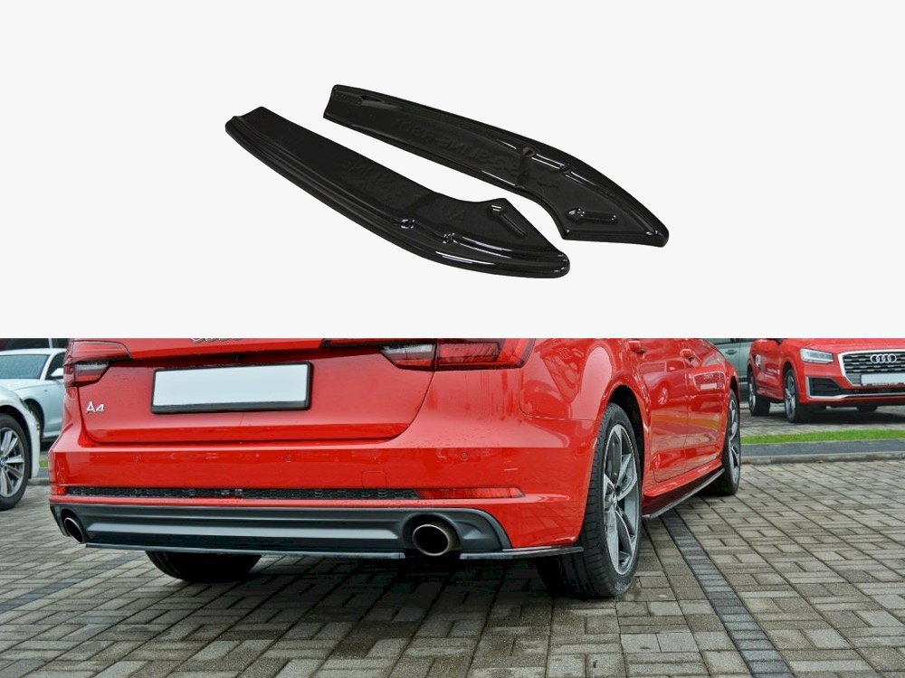 Rear Side Splitters Audi A4 S-Line B9 Avant - 1 