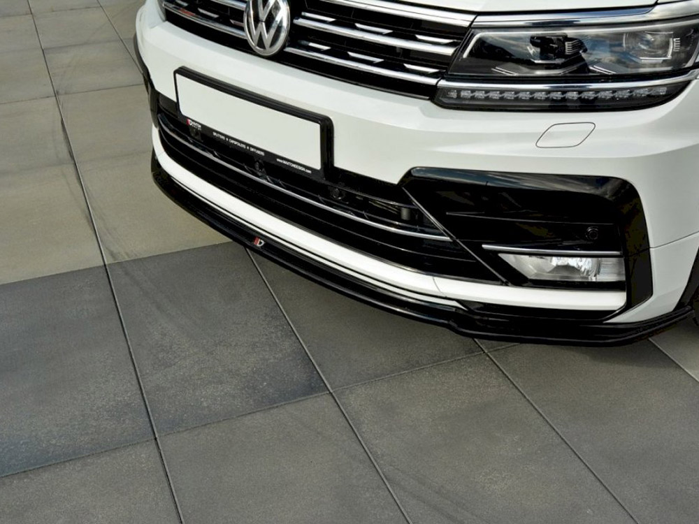 Front Splitter V.1 VW Tiguan MK 2 R-line (2015-2019) - 2 