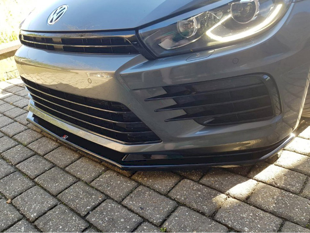 Front Splitter V.1 Volkswagen Scirocco Mk3 R Facelift (2014-2017) - 3 