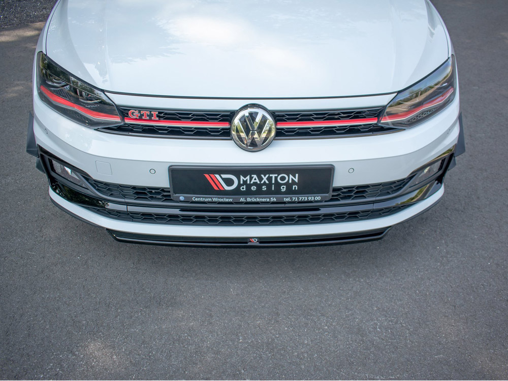 Front Splitter V.4 Volkswagen Polo GTI / R-Line Mk6 - 2 