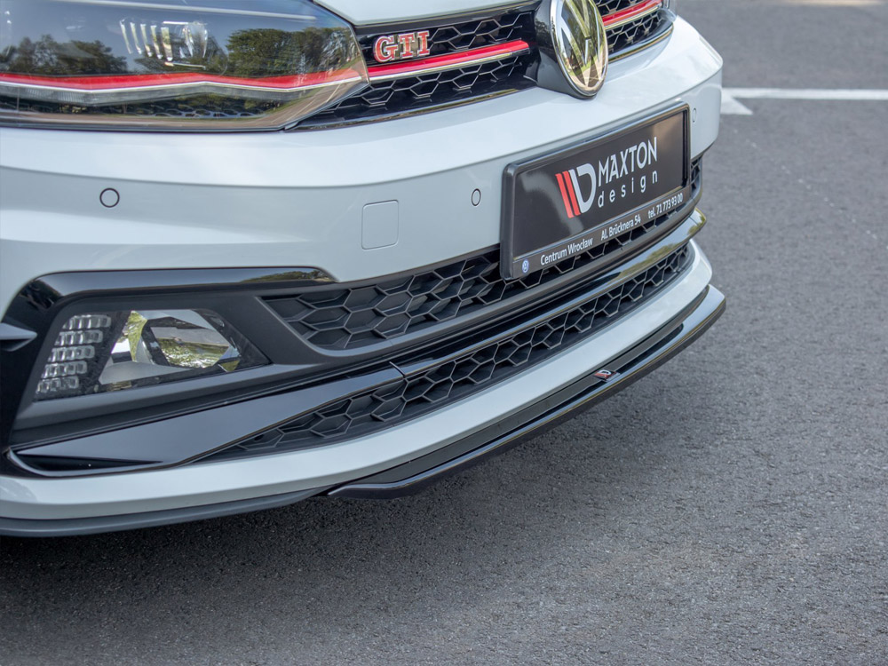 Front Splitter V.4 Volkswagen Polo GTI / R-Line Mk6 - 3 