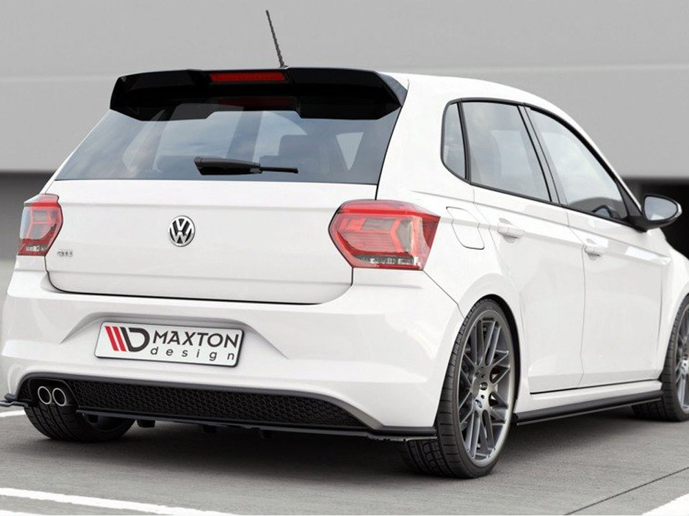 Rear Splitter (Vertical Bars) Volkswagen Polo GTI / R-Line Mk6 - 3 