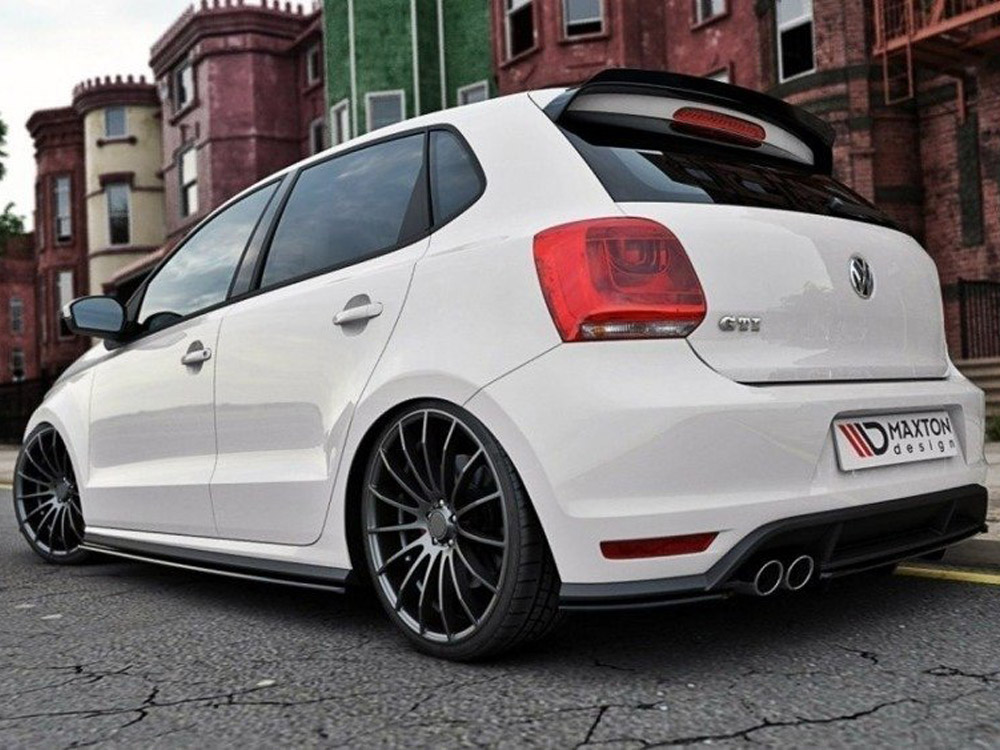 Rear Splitter (Vertical Bars) Volkswagen Polo GTI Mk5 Facelift - 2 