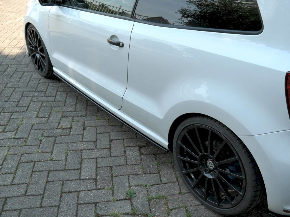 Side Skirts Diffusers Volkswagen Polo WRC Mk5 - 2 